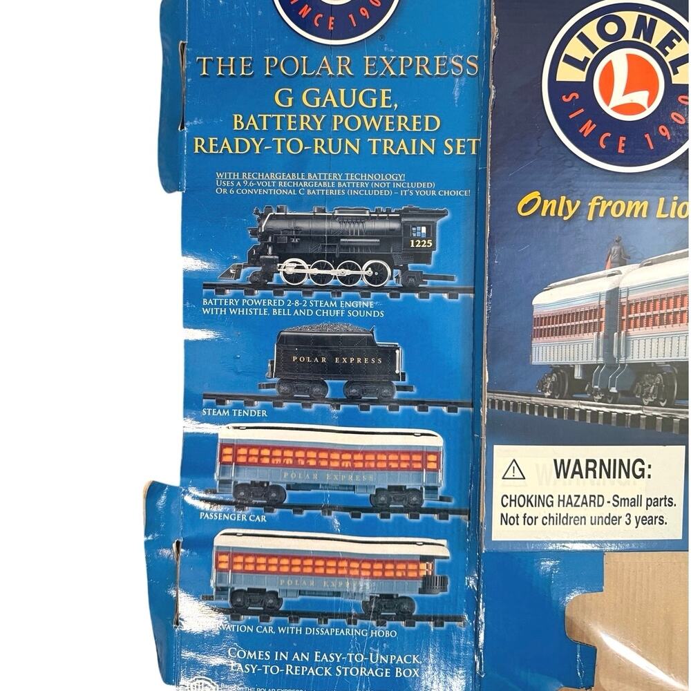 Lionel The Polar Express Train tracks (trains not included) G Gauge (lot of 16) - Picture 7 of 12